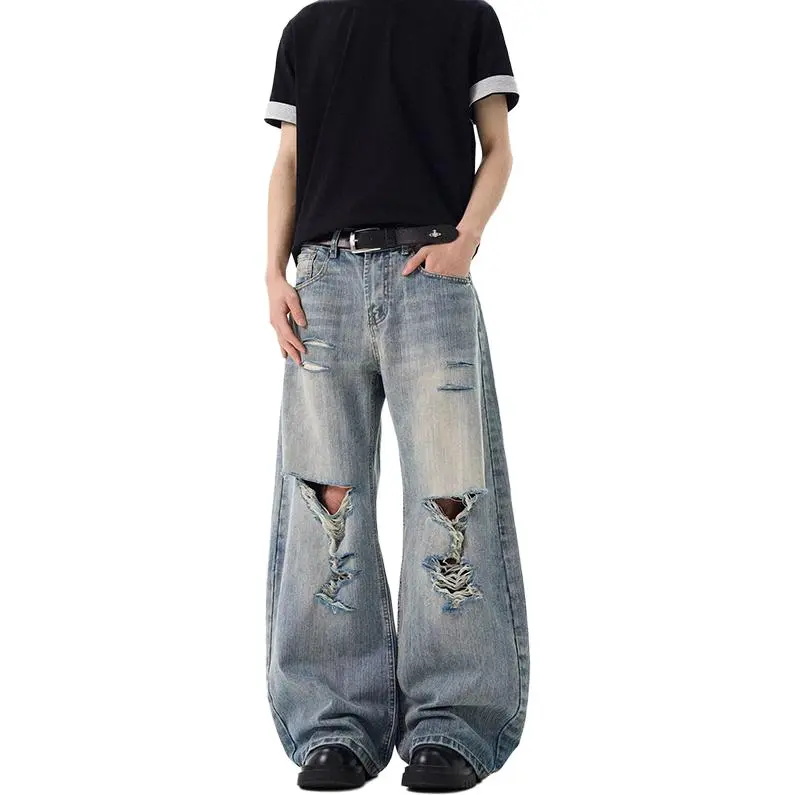 Extreme turbo Jeans Unisex Light Blue-4