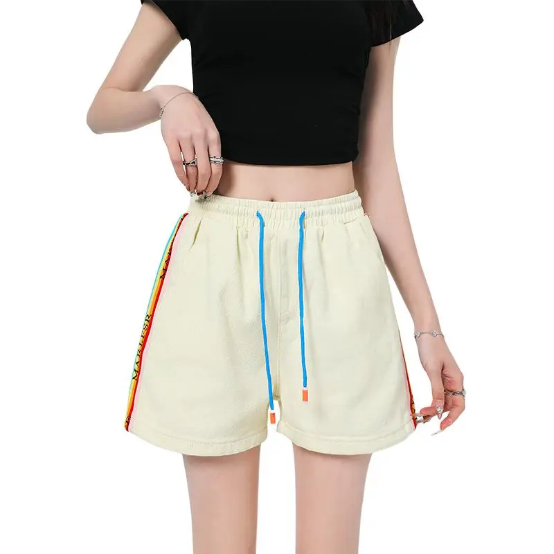 Kazakhstan Denim Shorts Women's-1