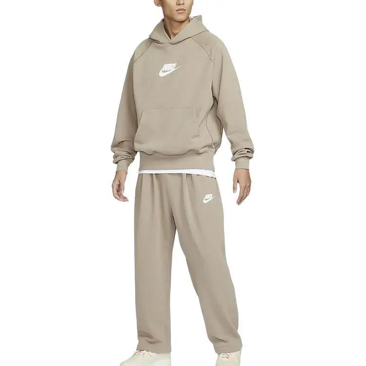 Nike Sportswear Knitted Sports Pants Men's Khaki-2