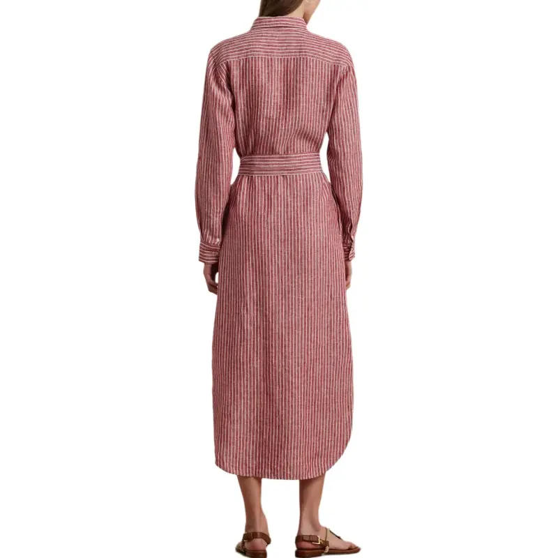 LAUREN RALPH LAUREN Long Sleeved Dress Women's Red-2