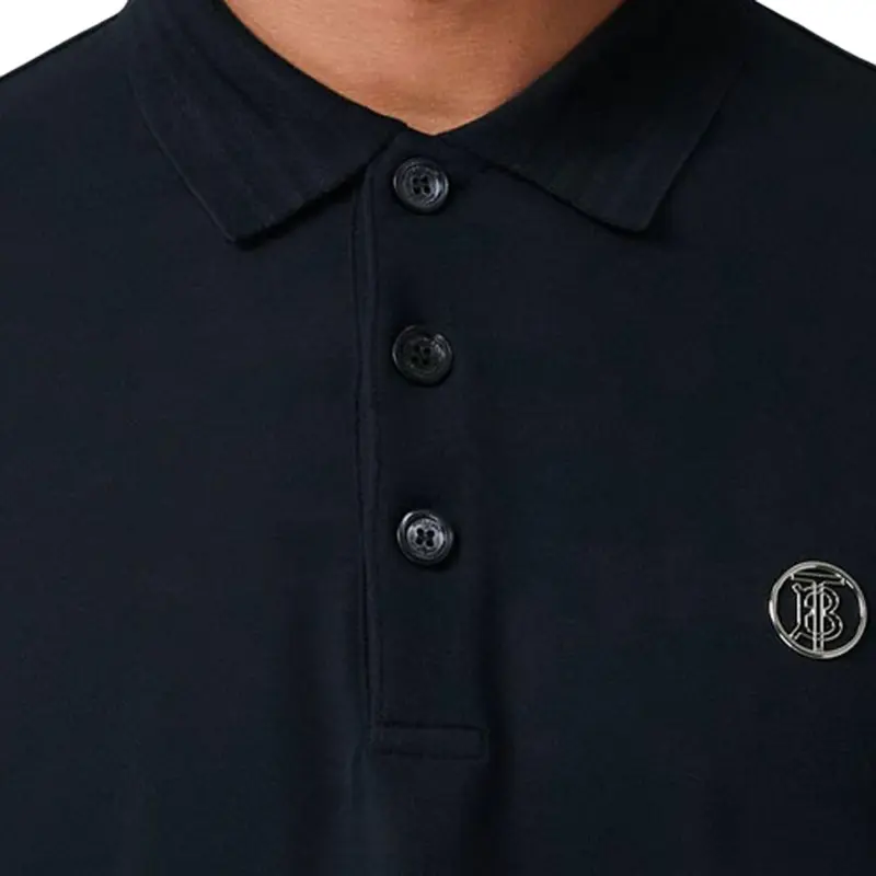 Burberry SS22 Polo Shirt Men's Navy Blue-4