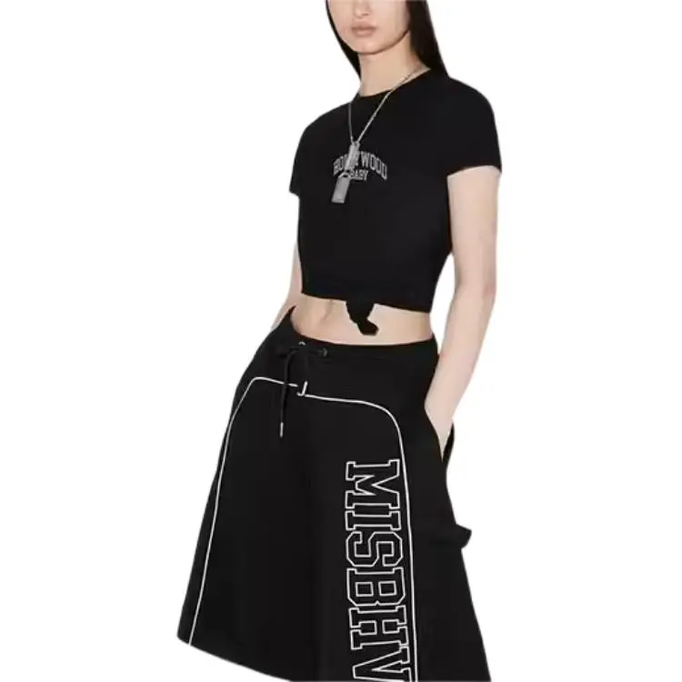 Misbhv T Shirts Women's Black-1