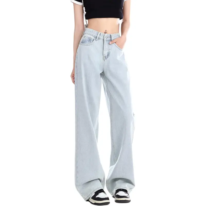 LCEVHZ'S Jeans Women's Mint Green-3