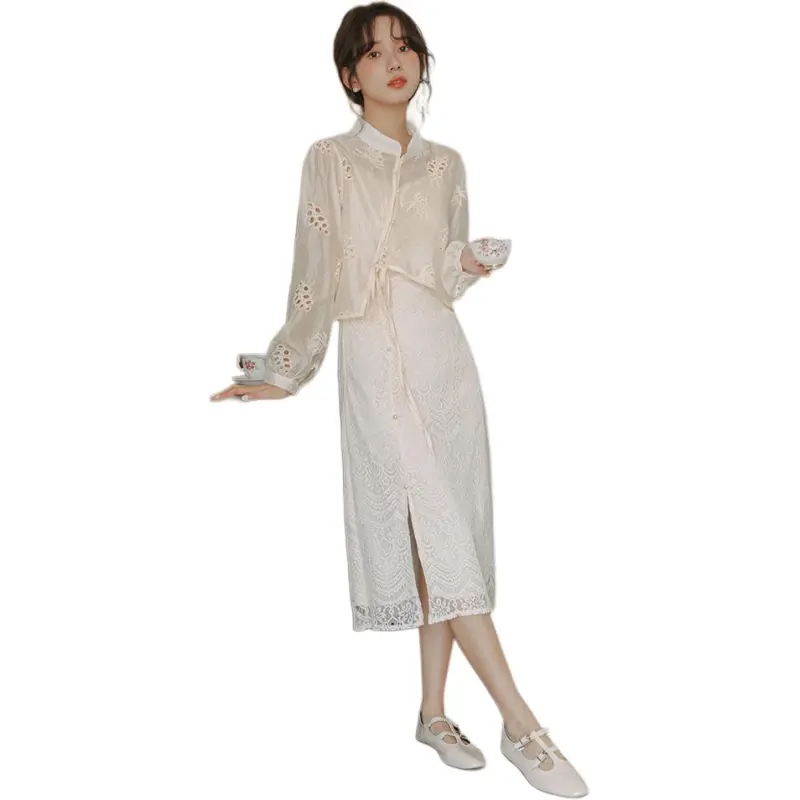 Dior Beauty Two Piece Skirt Sets Women's-5