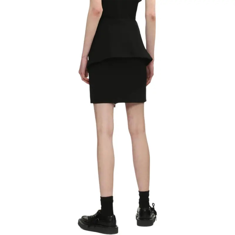 HELIOT EMIL Folded edge Mini Skirt-3