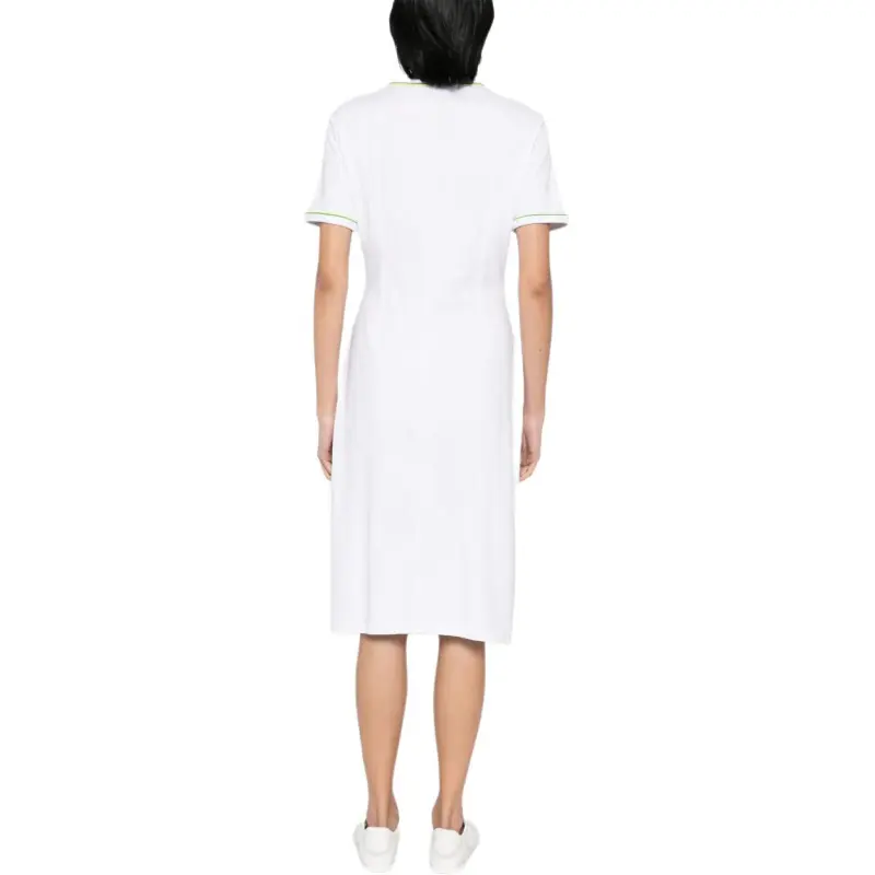 LACOSTE Trimmed Jersey Dress-3