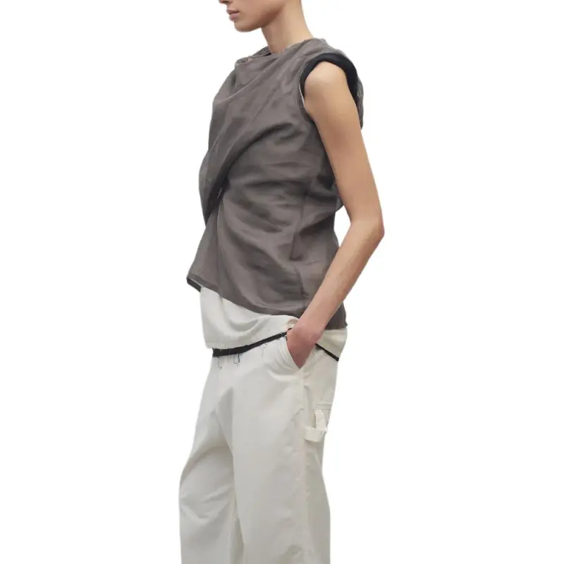 THE ROW Tank Tops Women's Brown-4