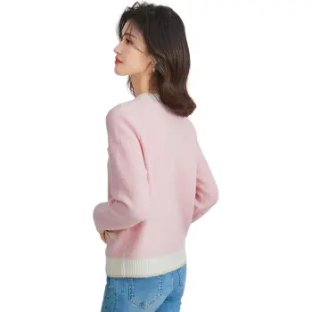 JINJU Sweater Women's Garden Pink