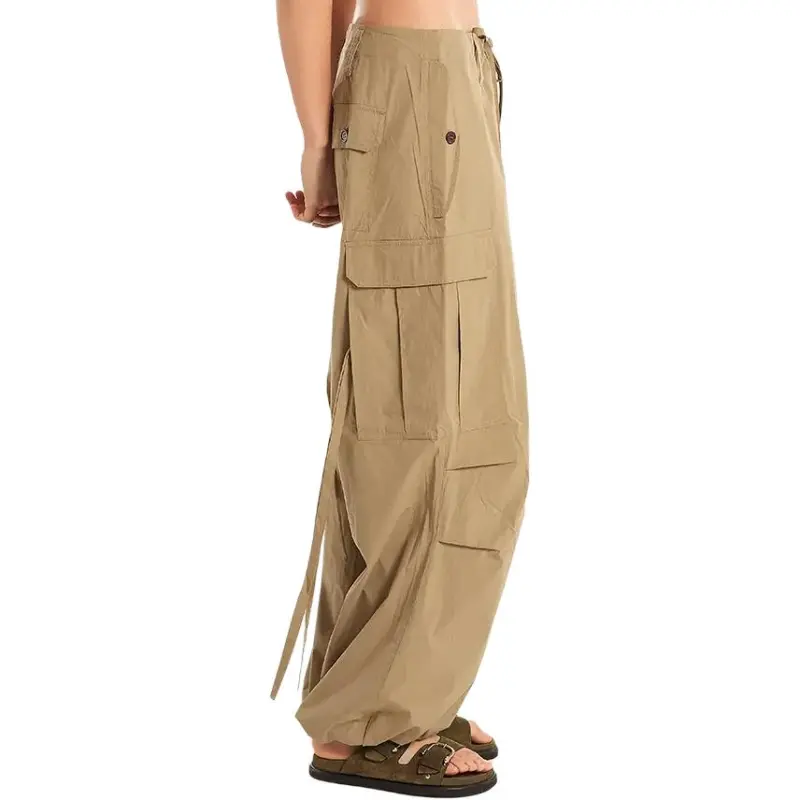 PAROSH Cargo Pants Women's Brown-2