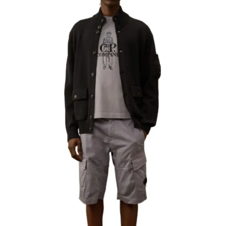 C.P.Company SS25 T Shirt Men's Lavender Violet-3