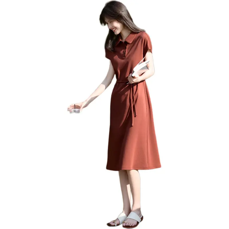 XWI Short Sleeved Dress Women's Ancora Red-2