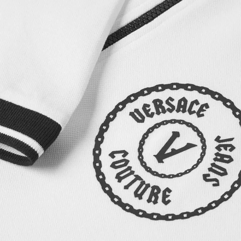 VERSACE JEANS COUTURE Polo Shirt Men's White-3