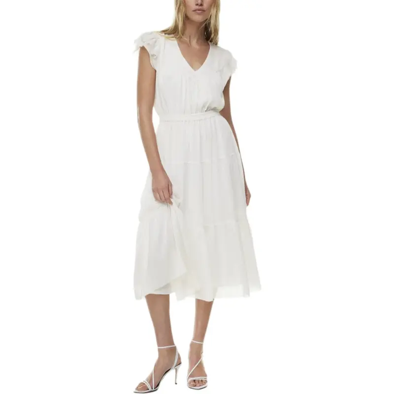 ARITZIA Little Moon Taverna Dress Short-Sleeved Dresses Women's Light Birch/Light Birch-2