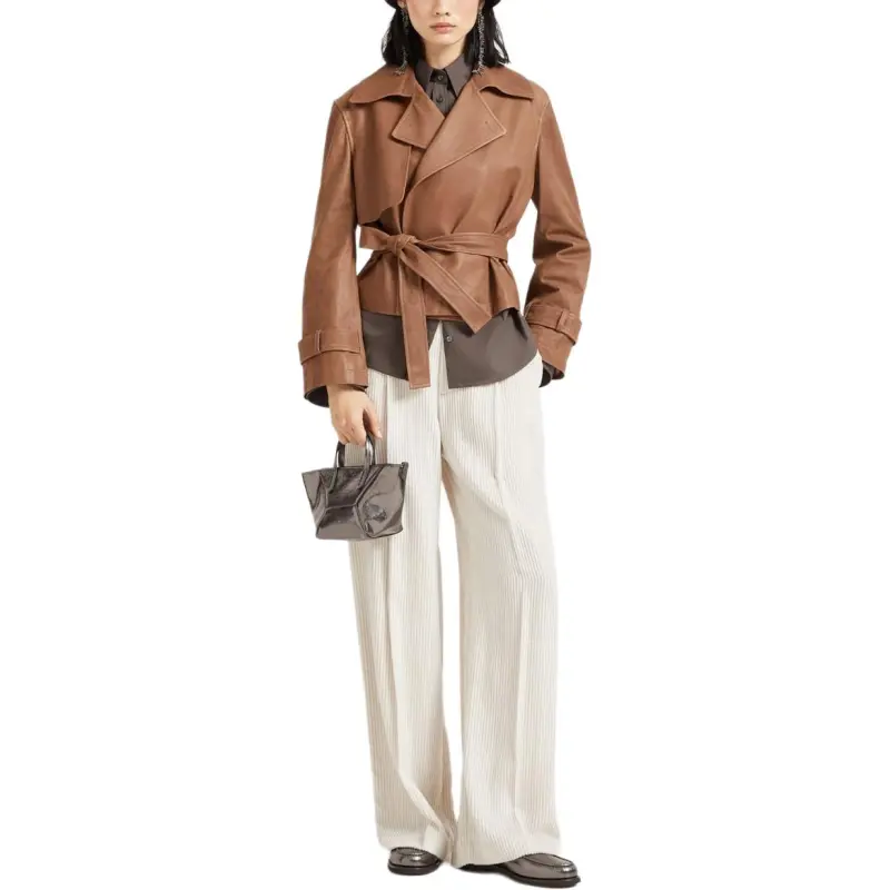Brunello Cucinelli Leather Jacket-3