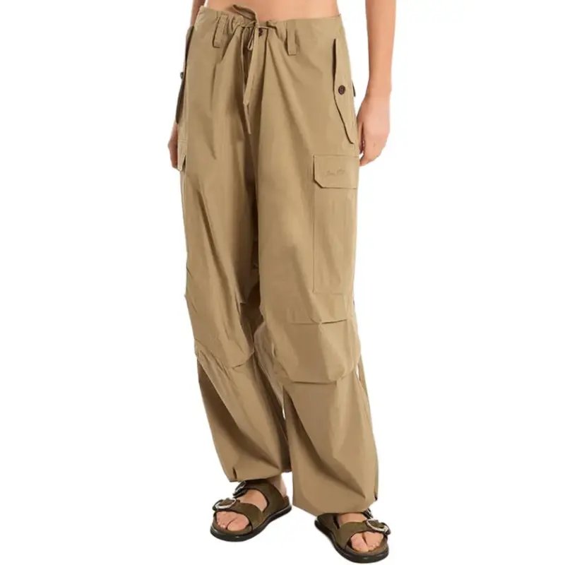 PAROSH Cargo Pants Women's Brown-1