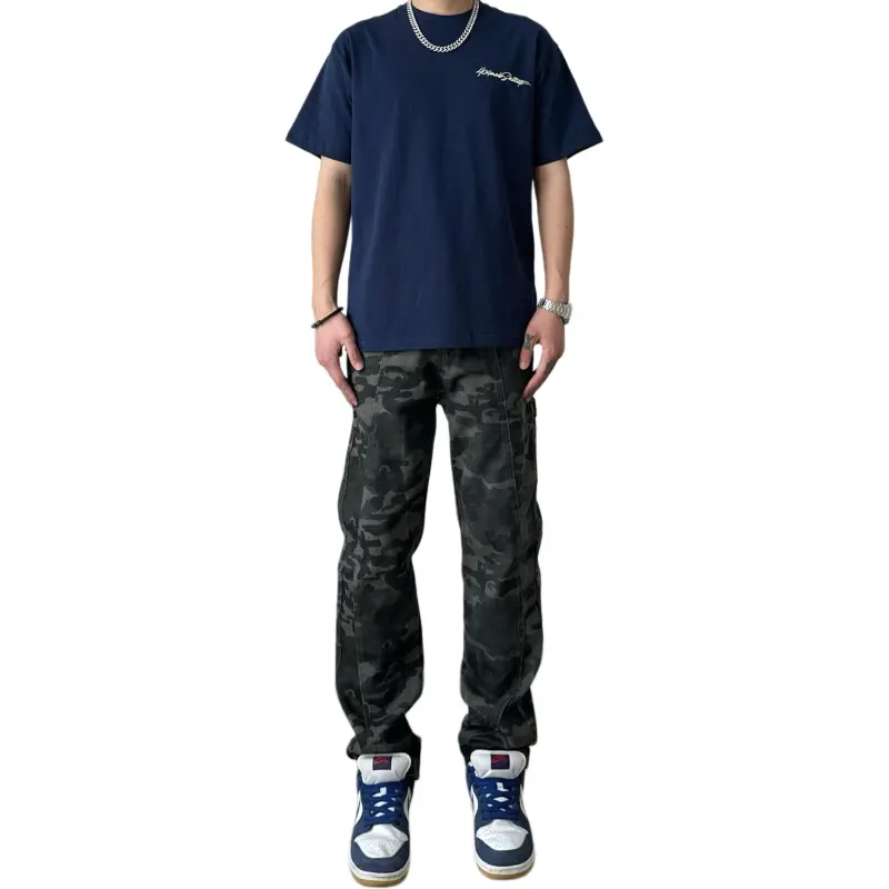 KVIV Jeans Unisex Camouflage [Editor's Recommendation]-3