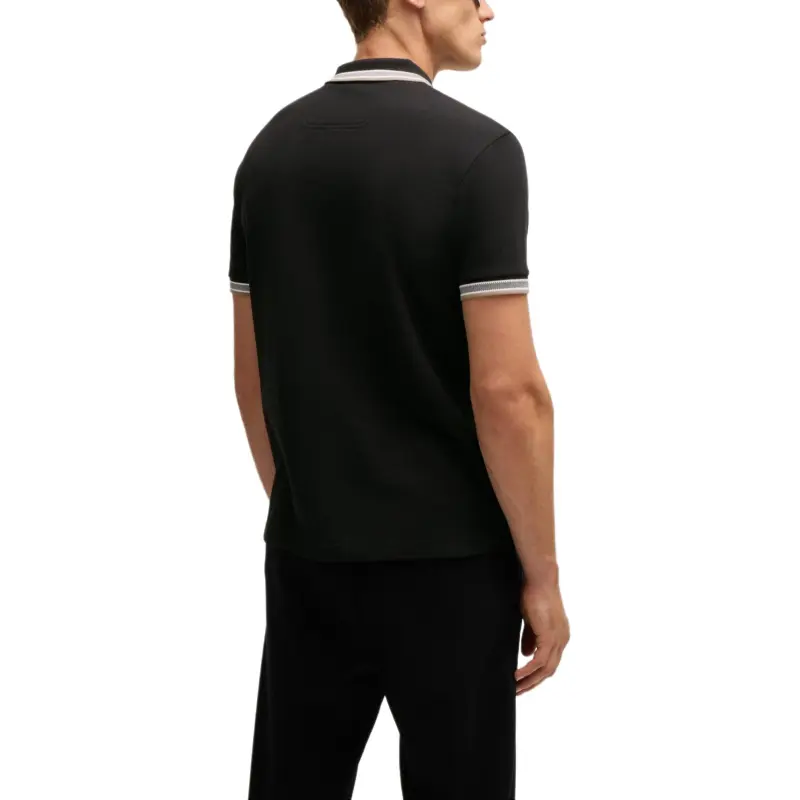 HUGO BOSS FW24 Polo Shirt Men's Black-3