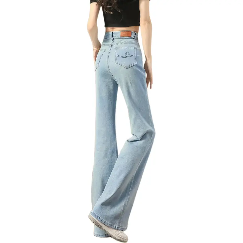 Weixi Jeans Women's Light Blue-1