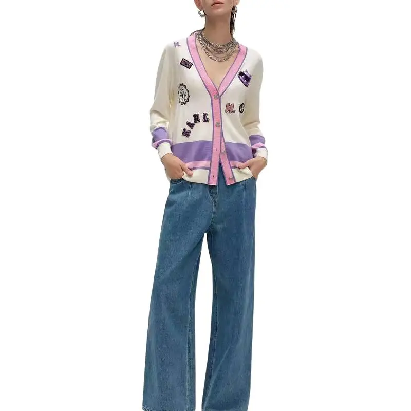 KARL LAGERFELD SS24 Sweater Women's White-2