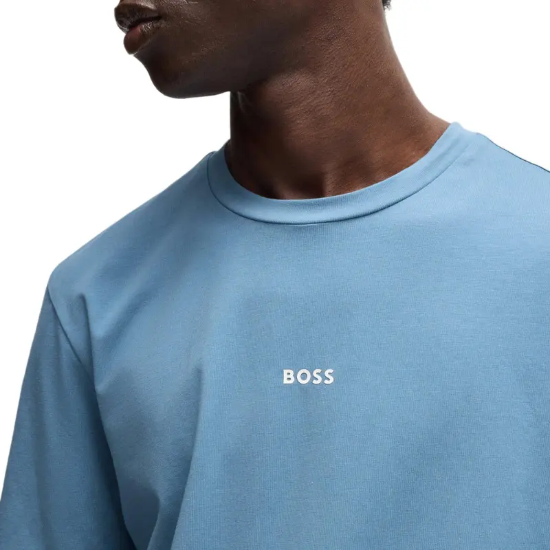 HUGO BOSS Contrast logo Cotton Sweatshirt-4