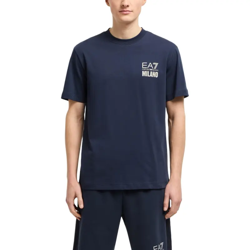 EMPORIO ARMANI EA7 T Shirt Men's Blue-1