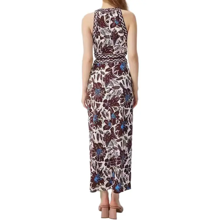 Diane Von Furstenberg SS25 Sleeveless Dress Women's Multicolor-3