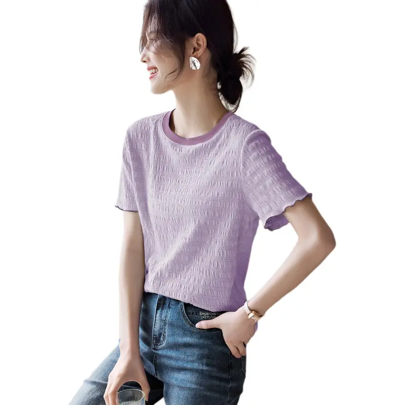XWI Regular T Shirt Women's Light Purple-3