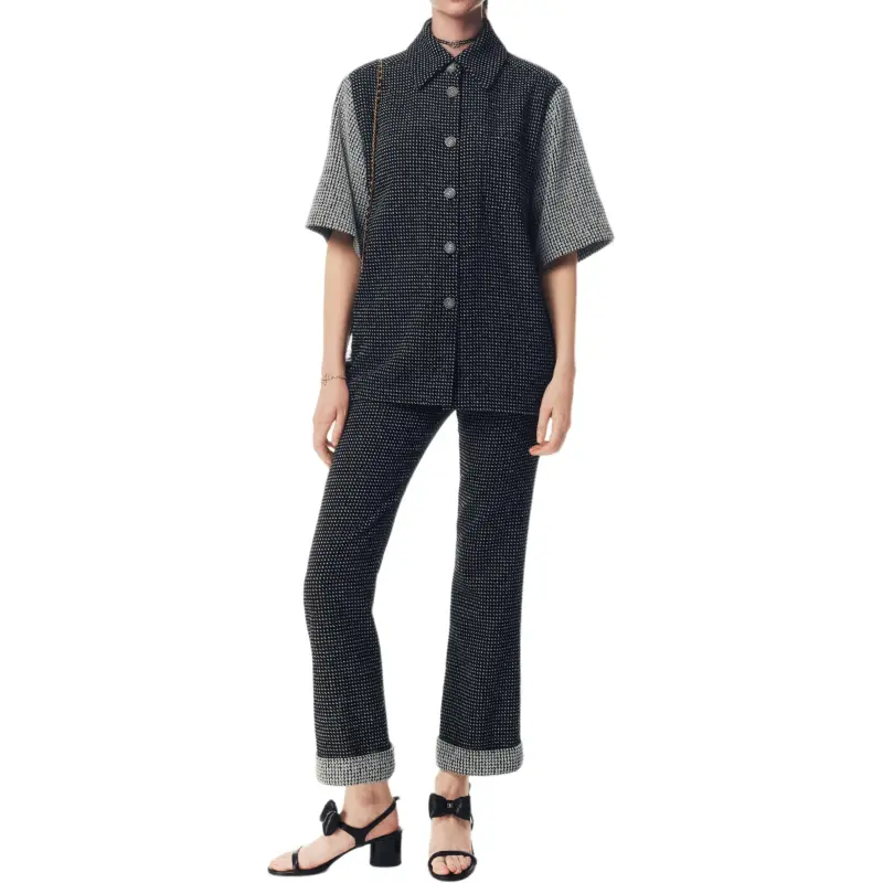 CHANEL 25P Spring Summer Preview Collection Shirt Women's Black-1