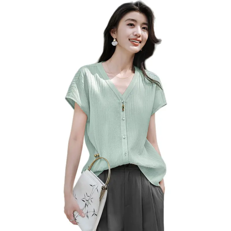 XWI Shirts Women's Aqua Green-1