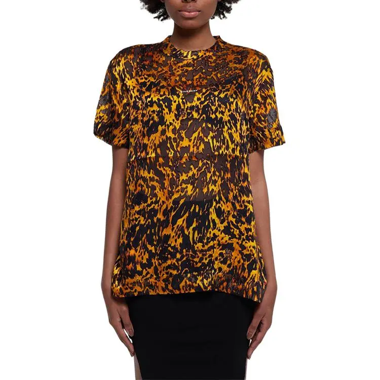 Givenchy T-Shirts Women's Orange-2
