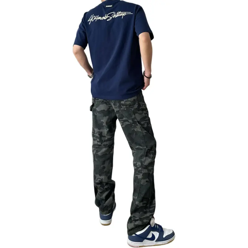 KVIV Jeans Unisex Camouflage [Editor's Recommendation]-1