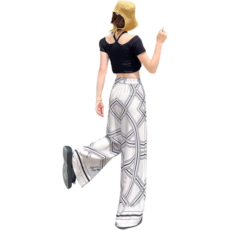Ning Cai Yuer Casual Pants Women's-1