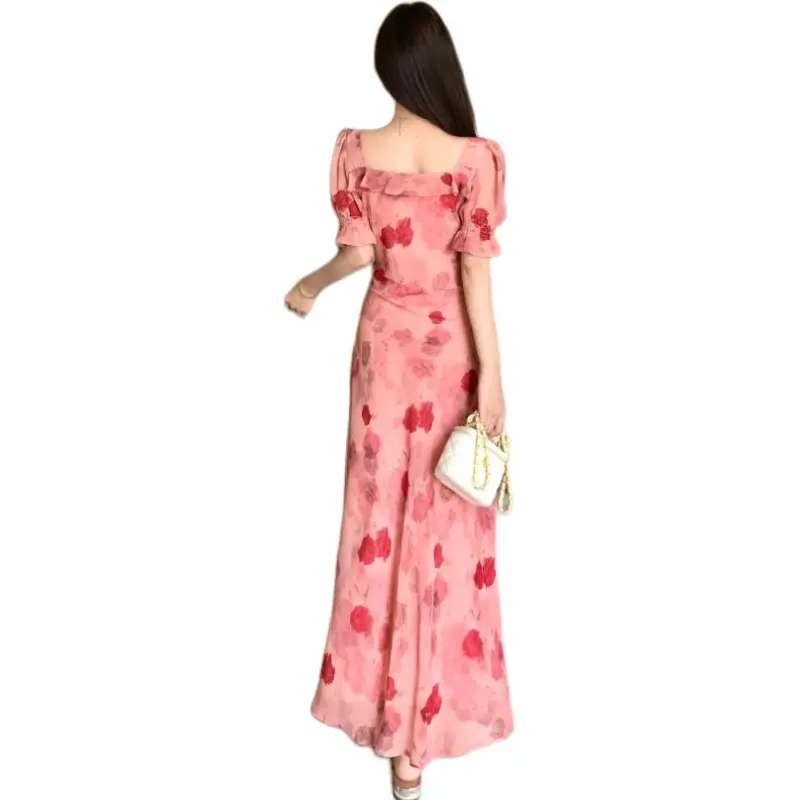 Mu Xiao Xin Short Sleeved Dress Women's-1