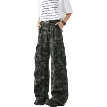 YATSI Jeans Unisex Camouflage
