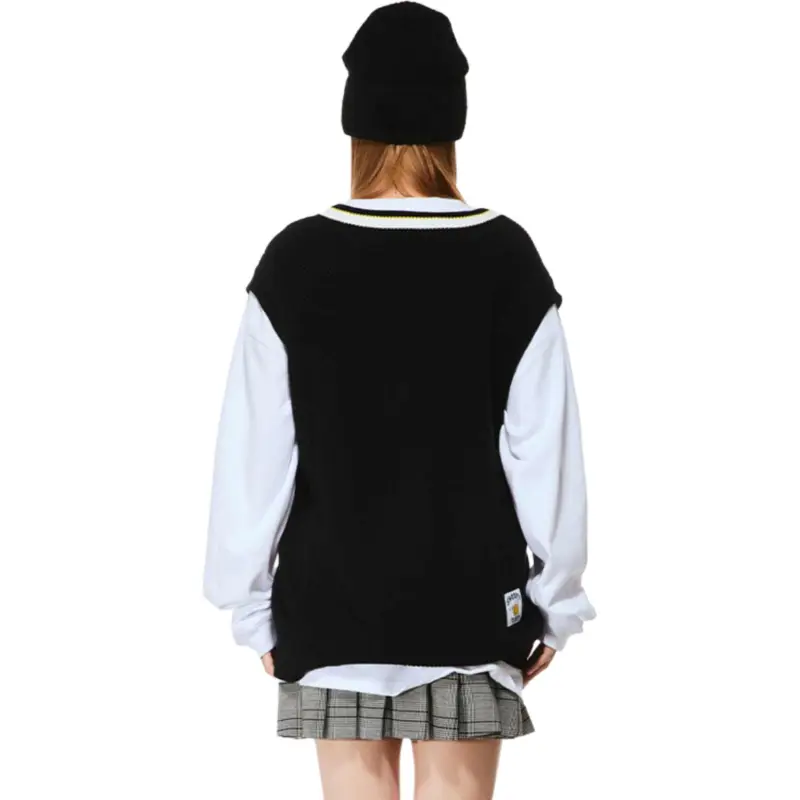 Fun x SHINUBI LIANMINGKUAN Knitwear Unisex Black-0