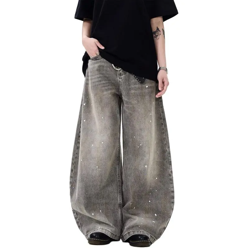 Ordifen Jeans Women's Gray-3