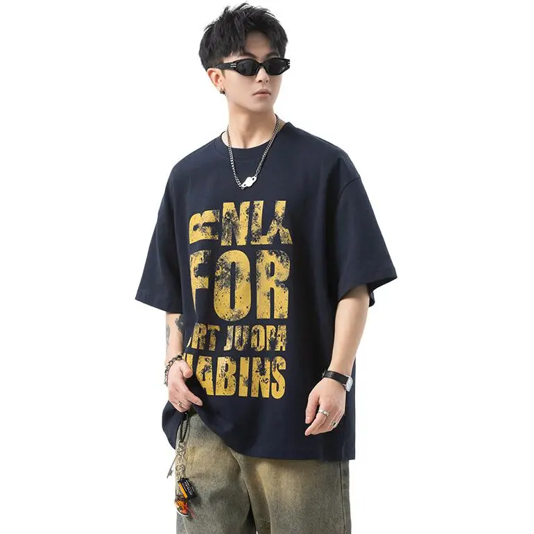 PVPVPV T Shirts Unisex Navy Blue-1