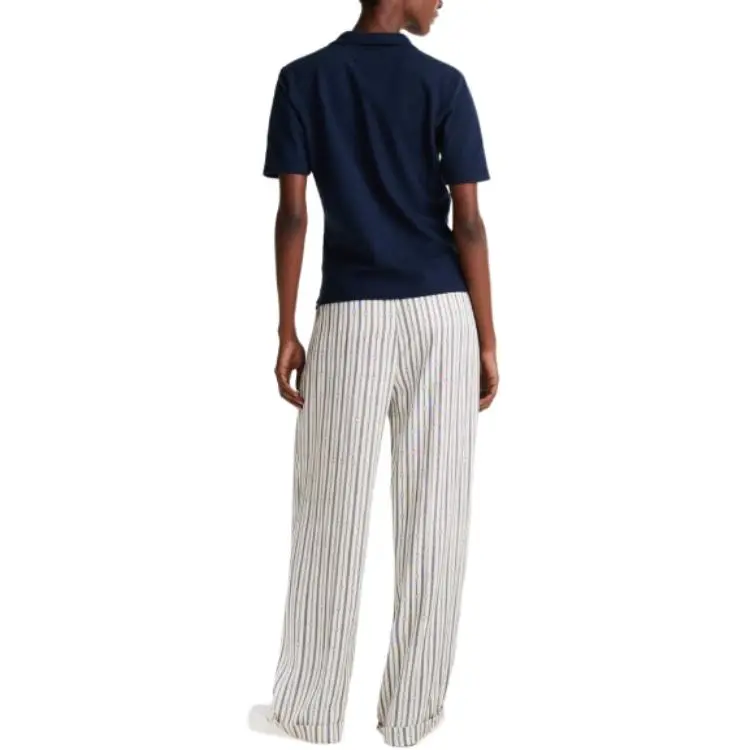 Tommy Hilfiger Polo Shirt Women's Marine Blue-3