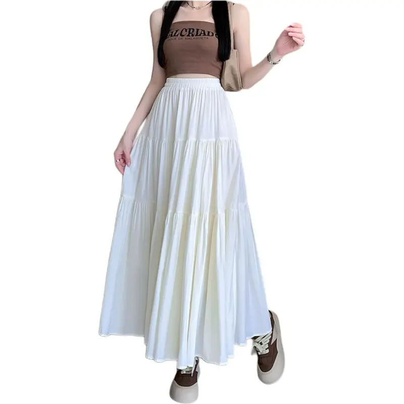 Mu Xiao Xin Casual Long Skirt Women's-8