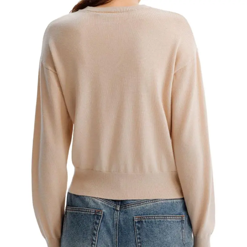 KARL LAGERFELD FW24 Sweater Women's Khaki-5