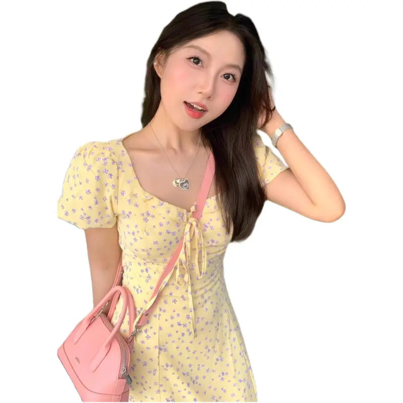 Dior Beauty Short Sleeved Dress Women's-4