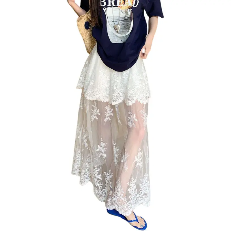 Dior Beauty Casual Long Skirt Women's-10