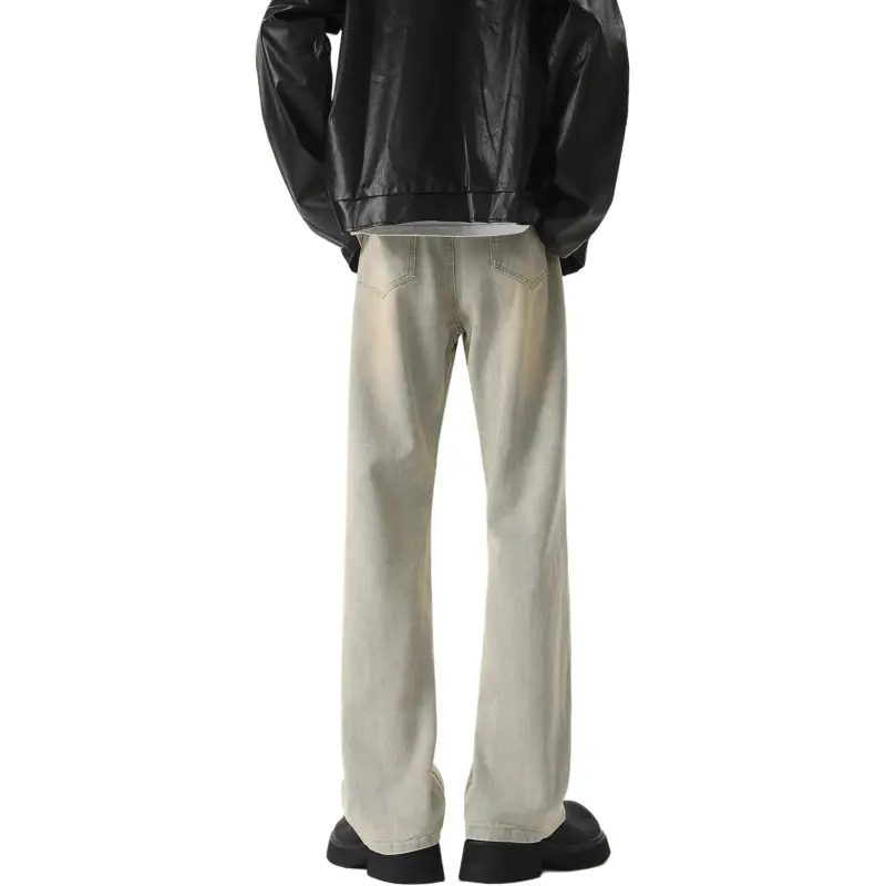 IGOI Jeans Unisex Yellow Mud-1