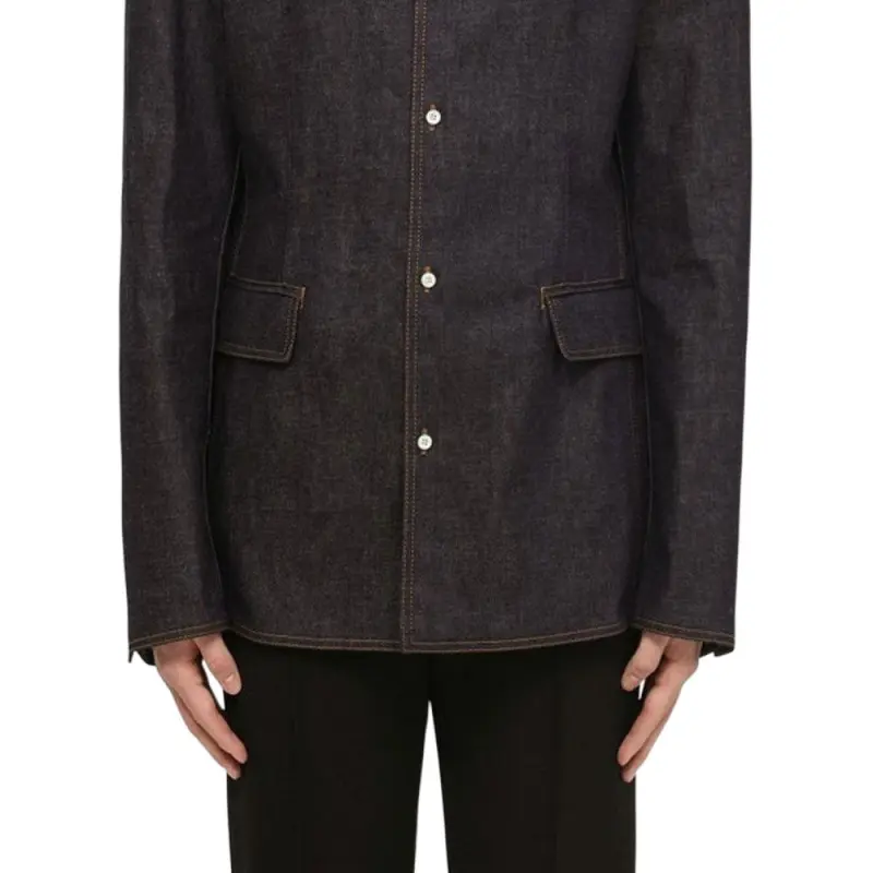 PRADA Shirts Men Brown-4