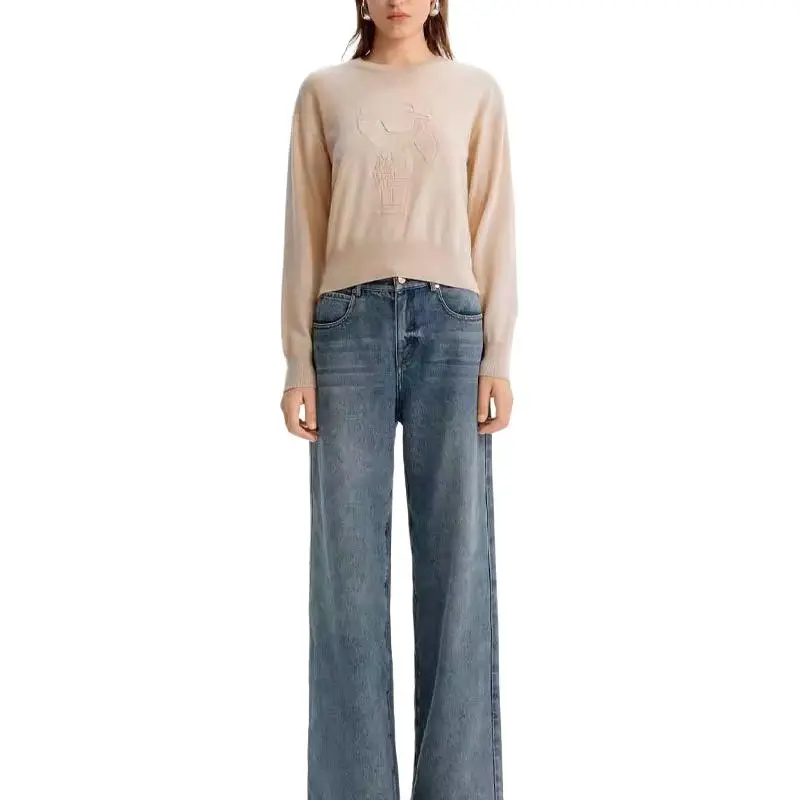 KARL LAGERFELD FW24 Sweater Women's Khaki-1