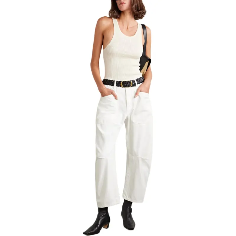 NILI LOTAN Casual Pants Women's White-2
