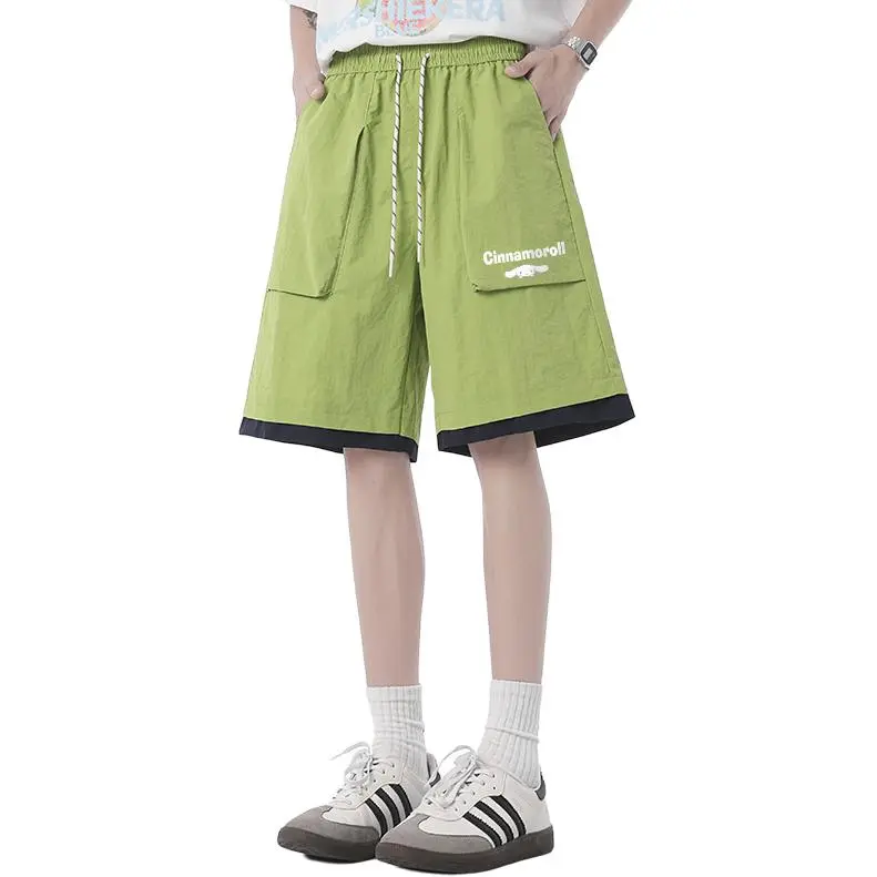 Sanrio x CINNAMOROLL Yugui Dog Casual Shorts Unisex-18