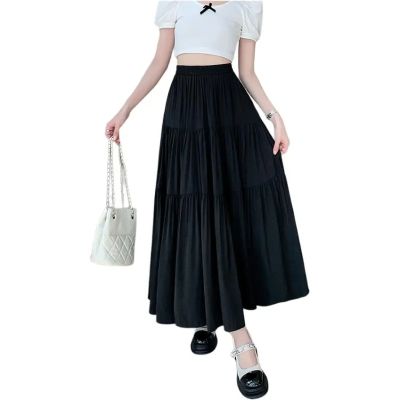 Mu Xiao Xin Casual Long Skirt Women's-3