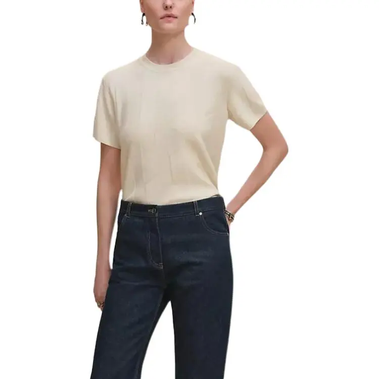 HERMES Sweater Women's Natural White-2