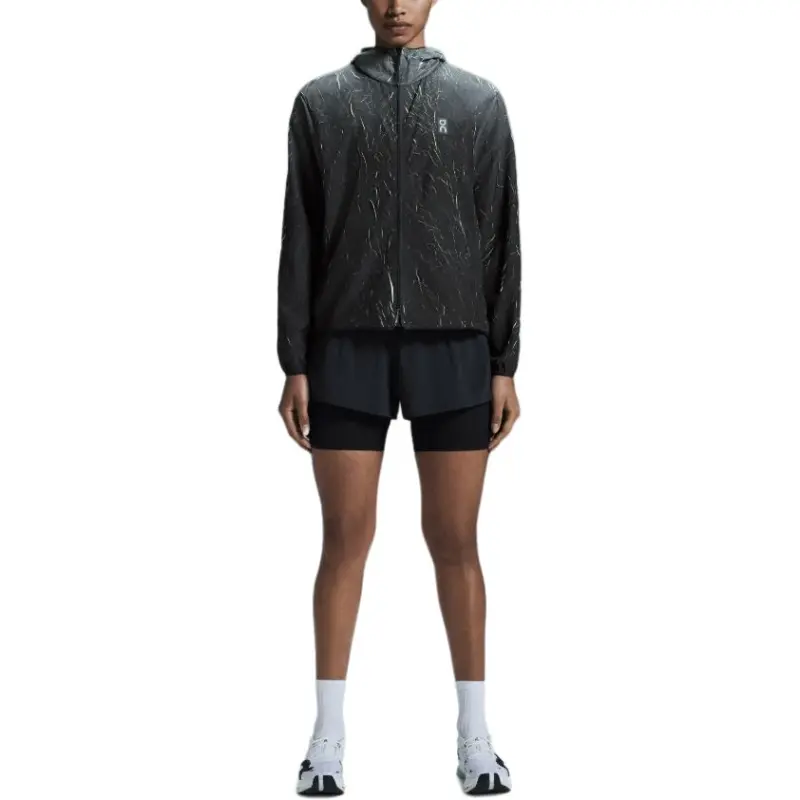 On Pace Jackets & Coats Women's Black/Lima Pea Green-1